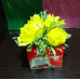 Мастер класс Коробочка конфет Raffaello c цветами из гофрированной бумаги
