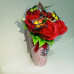 Букет из мыльных роз "Красные розы"