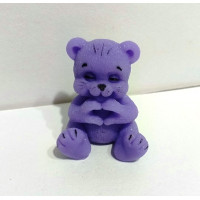 Мыло Мишка фиолетовый
